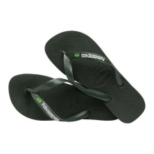 Sandalias Havaianas Flip Flop Top Brasil Olive Green