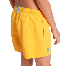 Bañador de playa niño Arena Short Logo R junior Parrot Turquoise con cinturilla elástica y bolsillo