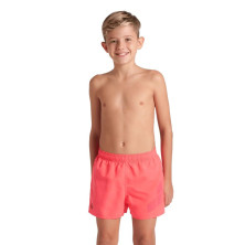 Bañador de playa niño Arena Short Logo R junior Calypso Coral/ Dark Purple