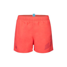 Bañador de playa niño Arena Short Logo R junior Calypso Coral/ Dark Purple