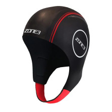 Gorro Zone3 Neopreno Natación Aguas Abiertas rojo