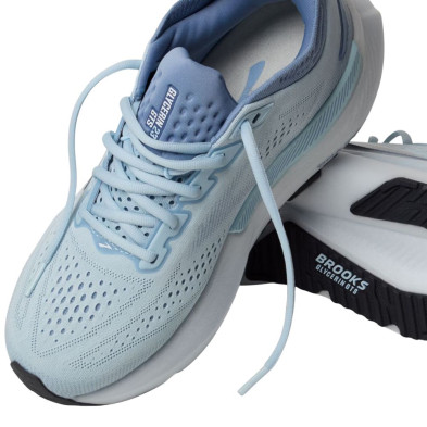 Zapatillas Brooks Glycerin GTS 23 mujer Nantucket Breeze/ Rain/ Clear envolvente que mejora notablemente el confort