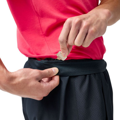 Pantalón running Brooks Dash Short 6" hombre El forro lleva un práctico bolsillo para las llaves
