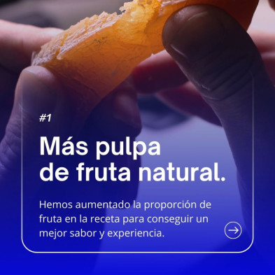 Barrita Nutrinovex Glucobar Maracuyá y mandarina con Cafeína