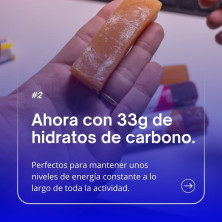 Barrita Nutrinovex Glucobar Maracuyá y mandarina con Cafeína