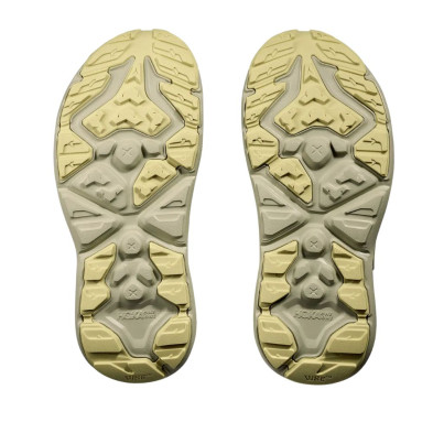 Sandalias Hoka Hopara 2 hombre Wild Mushroom/ Oyster Mushroom superior de EVA con un 30 % de caña de azúcar