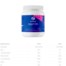 Nutrinovex Hidratein Salts Electrolitos 600 g Frutos del Bosque
