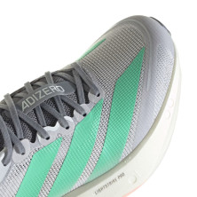 Zapatillas Adidas Adizero Boston 13 Mujer Dash Grey Pulse Mint Haze Coral más ligera y dinámica