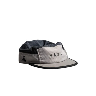 Gorra Running Vaga Club Cap gris claro, gris oscuro y negro
