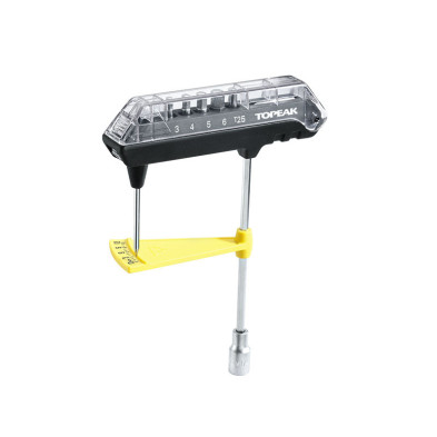 Llave dinamometrica combotorq wrench & bit set topeak