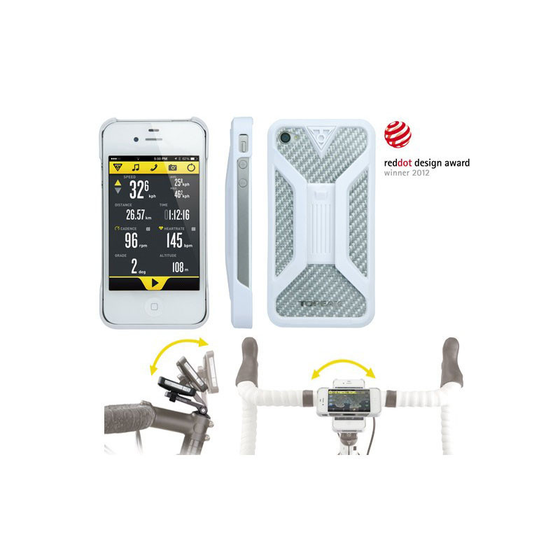 Ridecase iphone 4-4s topeak blanca