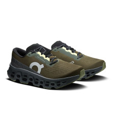 Zapatillas On Running Cloudmonster 3 hombre Olive/ Eclipse impulso fluído hacia adelante