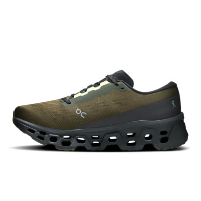 Zapatillas On Running Cloudmonster 3 hombre Olive/ Eclipse verde tecnología cloudtec