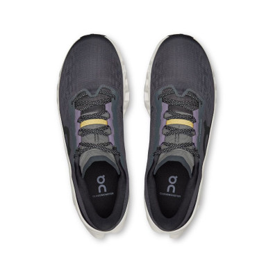 Zapatillas On Running Cloudmonster 3 hombre gris lila amarillo
