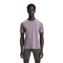 Camiseta manga corta On Running Performance-T hombre Dewberry  Eclipse