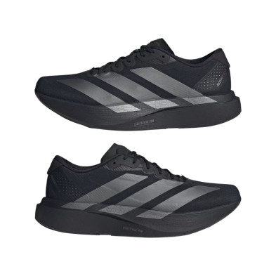 Zapatillas Adidas Adizero Evo SL Woven Hombre Core Black Iron Metallic Carbon par