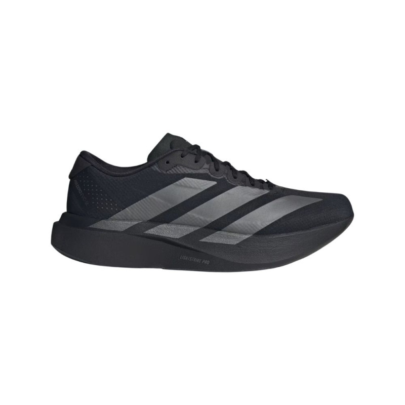 Zapatillas Adidas Adizero Evo SL Woven Hombre Core Black Iron Metallic Carbon