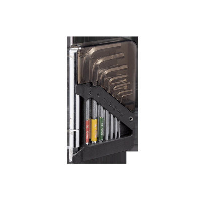 Multiherramienta de llaves allen con punta esferica de 15 funciones + juego de llaves torx