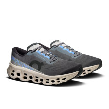 Zapatillasm On Running Cloudmonster 3 hombre Rock Silver impulso fluído hacia adelante