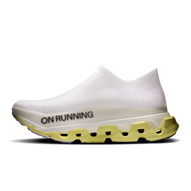 Zapatillas On Running LightSpray Cloudmonster 3 Hyper unisex Limelight Bloom edición limitada, pisada reactiva