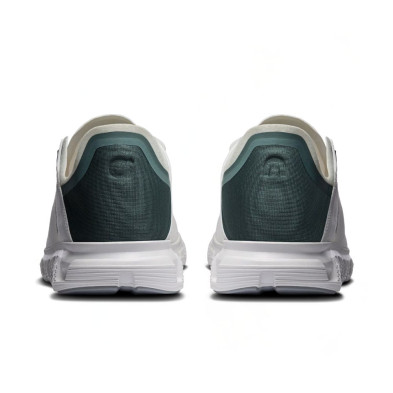 Zapatillas On Running Cloud 6 Coast hombre Ivory Olive talones abatibles