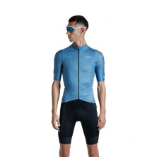 Maillot manga corta XBionic Corefusion Ride hombre Slate Blue maillot de alto rendimiento muy cómodo