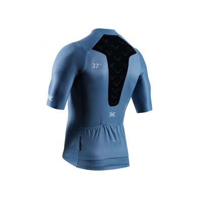 Maillot manga corta XBionic Corefusion Ride hombre azul pizarra