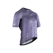 Maillot manga corta XBionic Corefusion Endurance Merino hombre Muted Lavender Melange