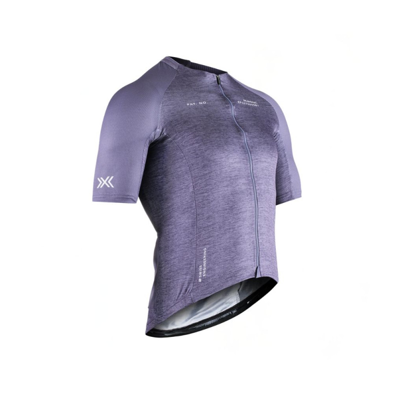 Maillot manga corta XBionic Corefusion Endurance Merino hombre Muted Lavender Melange