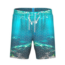 Bañador de playa Arena Water Prints Beach Boxer hombre Aqua