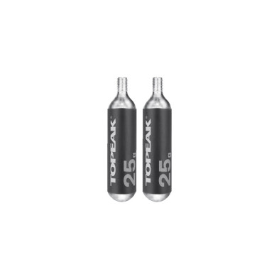 Bombonas co2 25gr con rosca (2 unidades) topeak