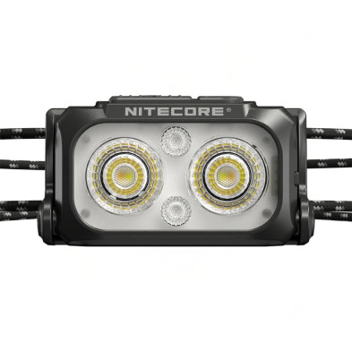 Nitecore Linterna frontal NU25 MCT UL 400 lúmenes y tres temperaturas de LED