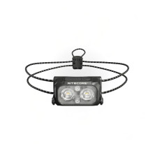 Nitecore Linterna frontal NU25 MCT UL 400 lúmenes con un ajuste minimalista pero muy fiable y cómodo