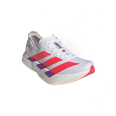 Zapatillas Adidas Adizero Adios Pro 4 Hombre Cloud White Lucid Red Shock Purple
