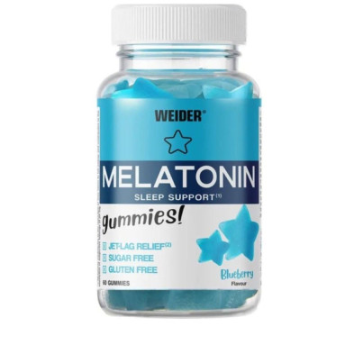 Gominolas melatonina sleep support Weider cereza