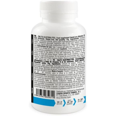 Salts Electrolytes 100 caps 226ers propiedades