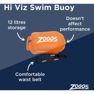 Boya Zoggs Hi Viz Swim naranja blanco seguridad