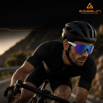 Gafas Eassun Shadow White con lente Azul Revo Shadow Blue Edition