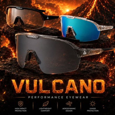 Gafas Eassun Vulcano Smoke dark frame con Gray lenss