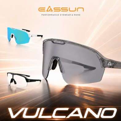 Gafas Eassun Vulcano montura negra con lente fotocromática