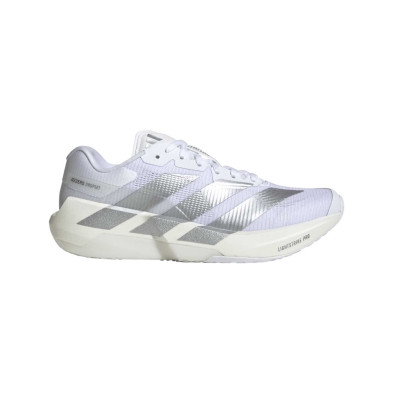 Zapatillas Adidas Adizero Dropset Pro mujer Cloud White/ Silver Metallic/ Cloud White