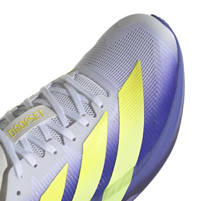 Zapatillas Adidas Adizero Dropset Pro Trainer hombre lila amarillo fluorescente Activa el modo híbrido