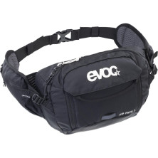 Riñonera Hip Pack 3 + Hydration blandder 1,5L Evoc negra