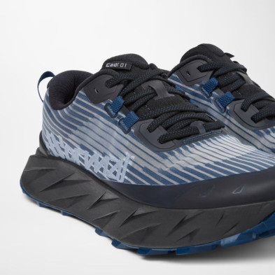 Zapatillas NNormal Cadí hombre Blue/black lateral