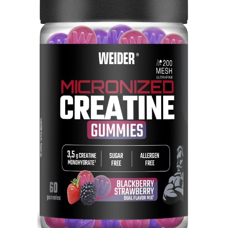 Gominolas Weider Creatina 60 Gummies