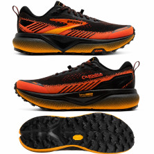 Zapatillas de trail Brooks Cascadia 20 hombre negra/naranja