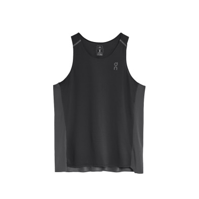 Camiseta On Running Performance Tank Hombre Black