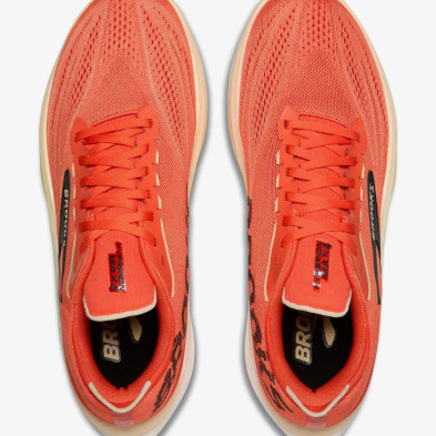 Brooks Hyperion Max 4 Hombre Tigerlily/Wood Ash/Black superior