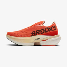 Brooks Hyperion Max 4 Hombre Tigerlily/Wood Ash/Black interior