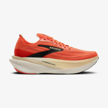 Brooks Hyperion Max 4 Hombre Tigerlily/Wood Ash/Black exterior